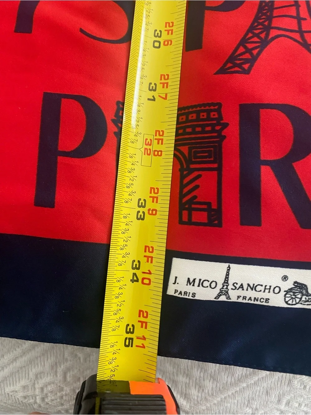 Collectible Scarf Signed 